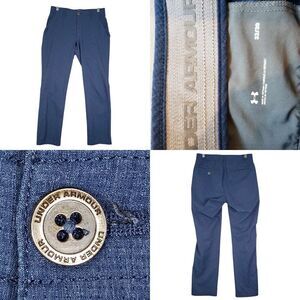 Under Armour Golf Pants Men's 32 32X30 Chino Straight Leg Showdown Performance